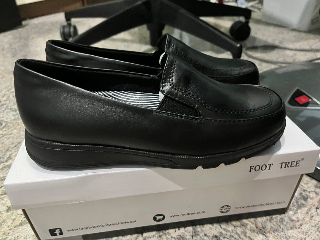 Black Nursing Shoes Foot Tree Women s Fashion Footwear Flats on