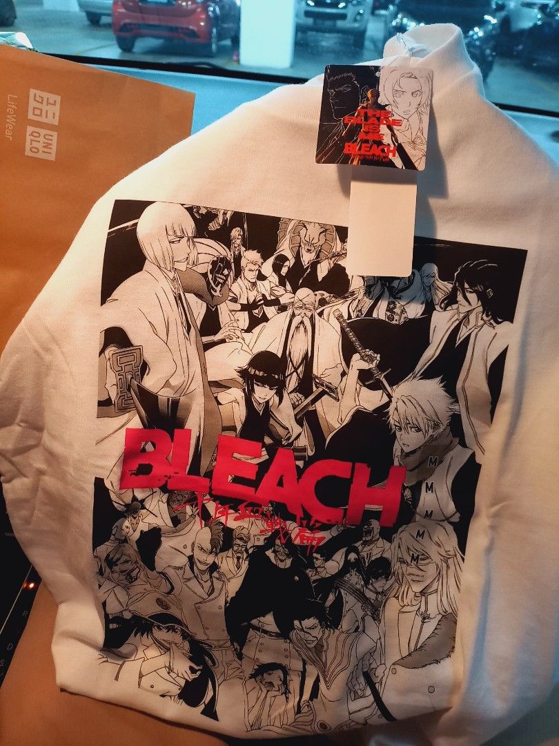 BLEACH ANIME X UNIQLO, Men's Fashion, Tops & Sets, Tshirts & Polo