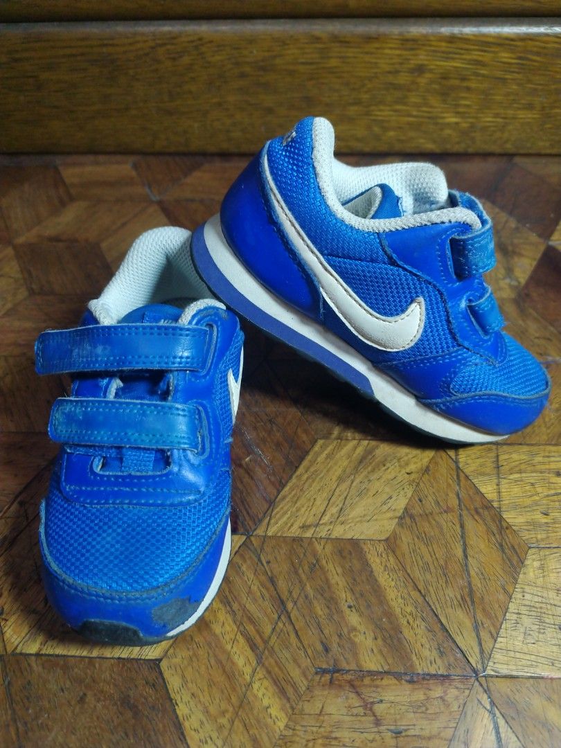 Blue Nike shoes for KIDS, Babies & Kids, Babies & Kids Fashion on Carousell