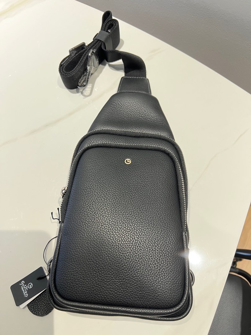 Goldlion leather bag price shop