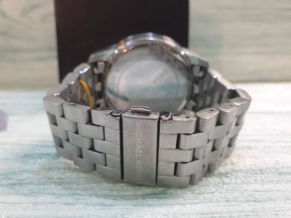 Brand Michael Kors EST.1981 Chronograph Watch Mens Model MK 8348