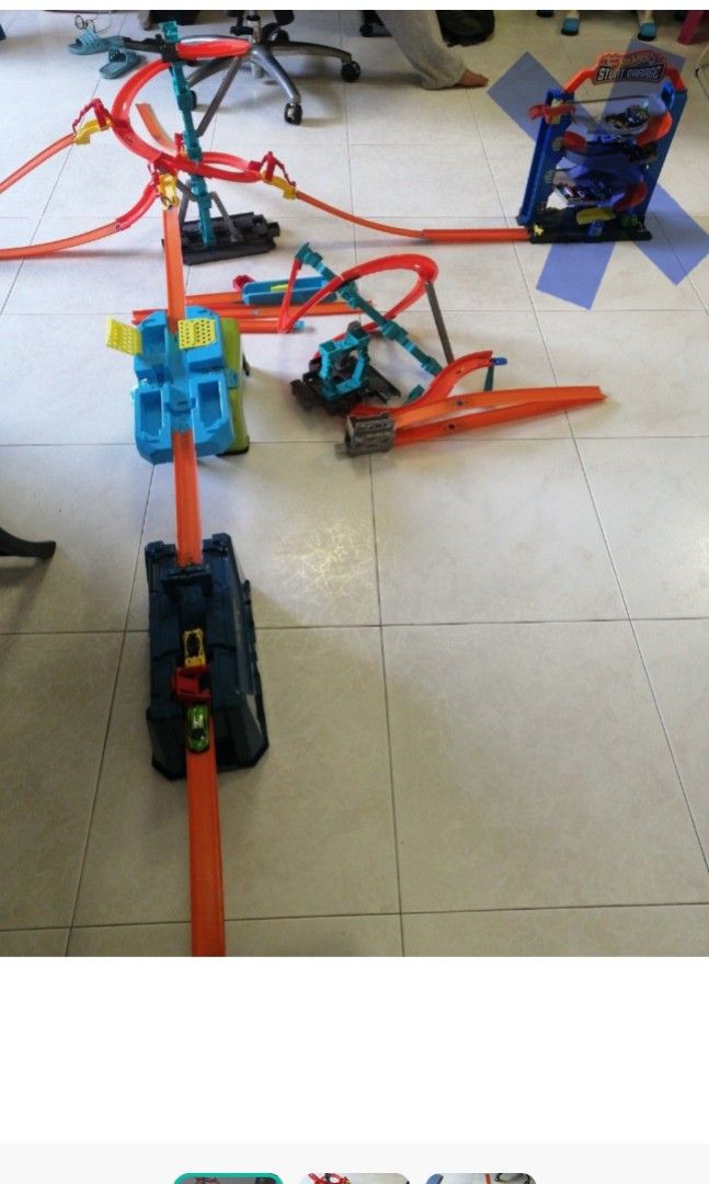 Bulk Hot wheels tracks 3 sets