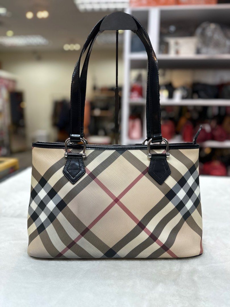 Burberry Nova Check Regent Tote