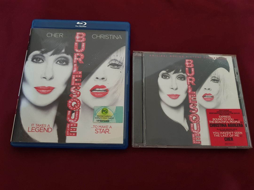 Burlesque The Musical Original Usa Blu-ray & Soundtrack Cd Collection 