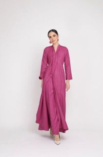 CAFTANIST KEBAYA RIAU IN BEGONIA PINK (MAGENTA)