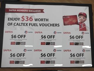 Caltex SAFRA $6 Voucher (6 Piece)
