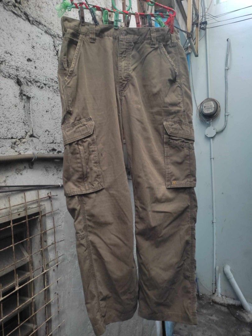 Carhartt Men s Tappen Cargo Pant Burnt Olive