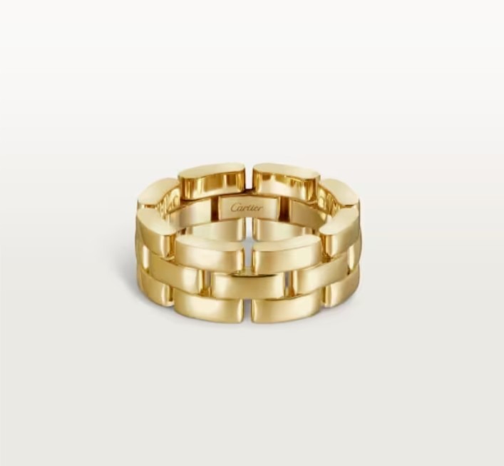 Cartier yellow gold outlet ring