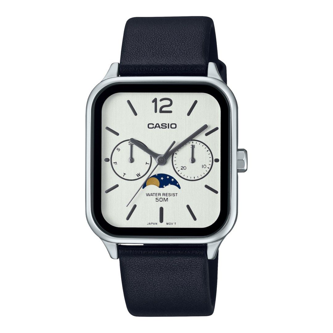 Casio black new arrivals belt watch