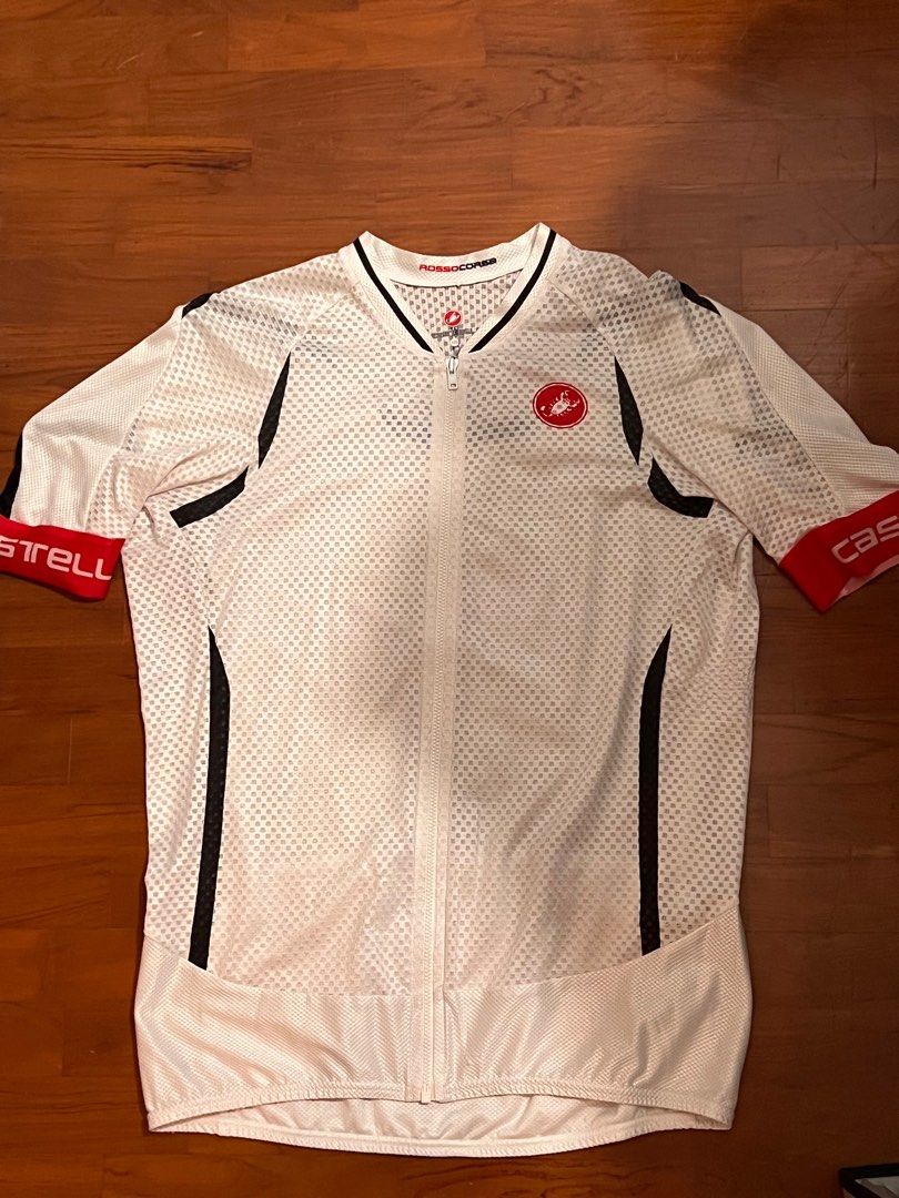 Castelli rosso corsa jersey shop