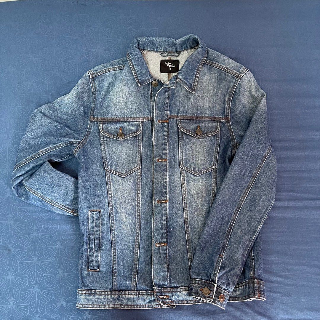 Jackets & Coats | Cedarwood State Blue Bomber Uk Brand | Poshmark