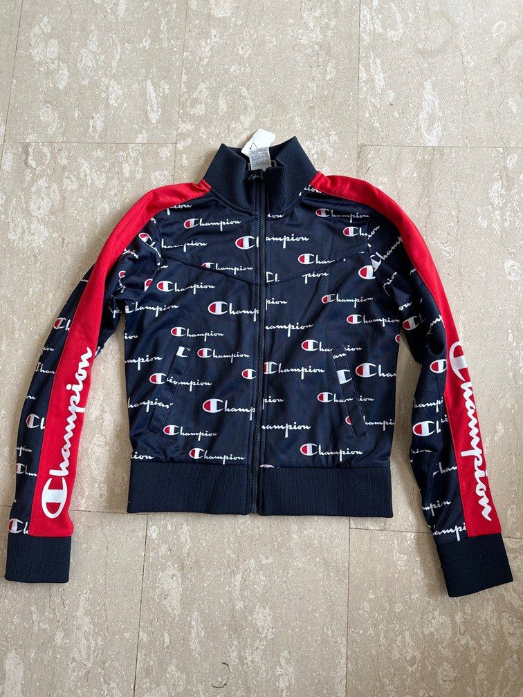 Champion all top over print jacket