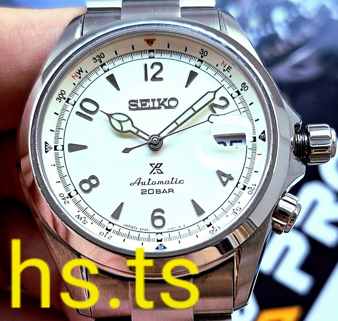 White best sale alpinist seiko