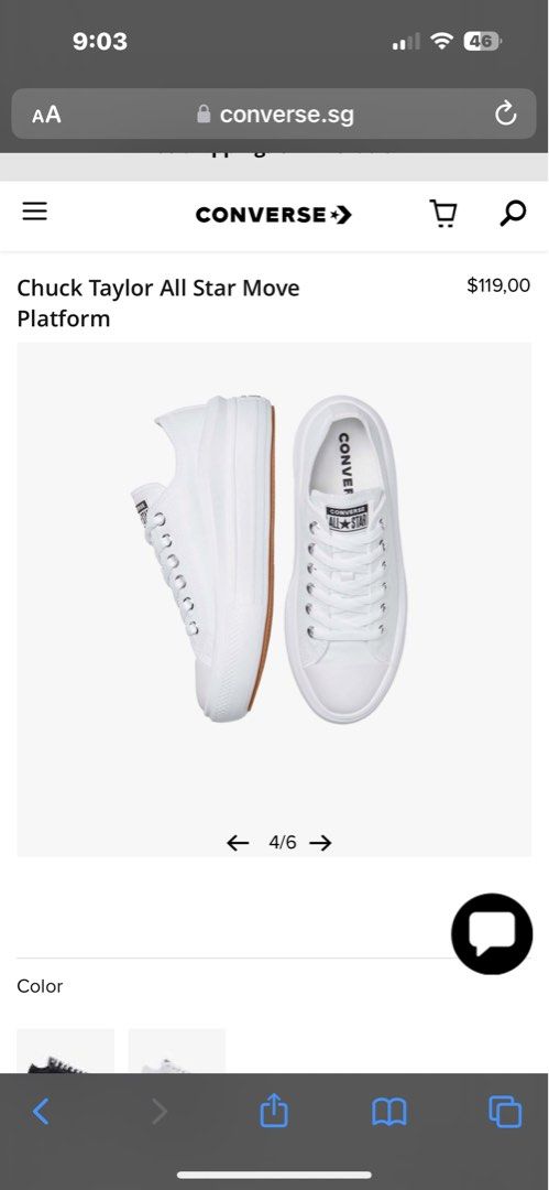All star discount total white