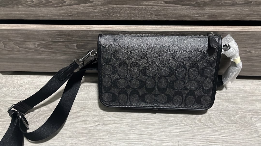 Coach Men Sling Bag, Men's Fashion, Bags, Sling Bags on Carousell
