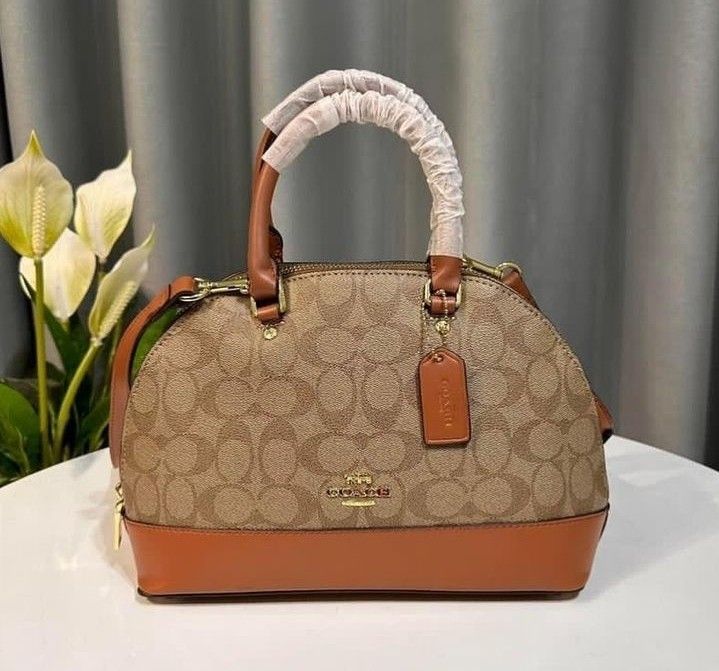 Coach mini Sierra Satchel Bag, Luxury, Bags & Wallets on Carousell