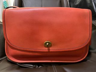 Coach Red Leather bag