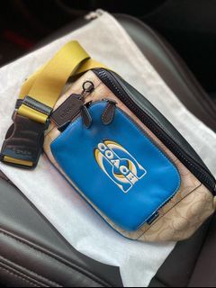 Coach Track Belt Bag Colorblock