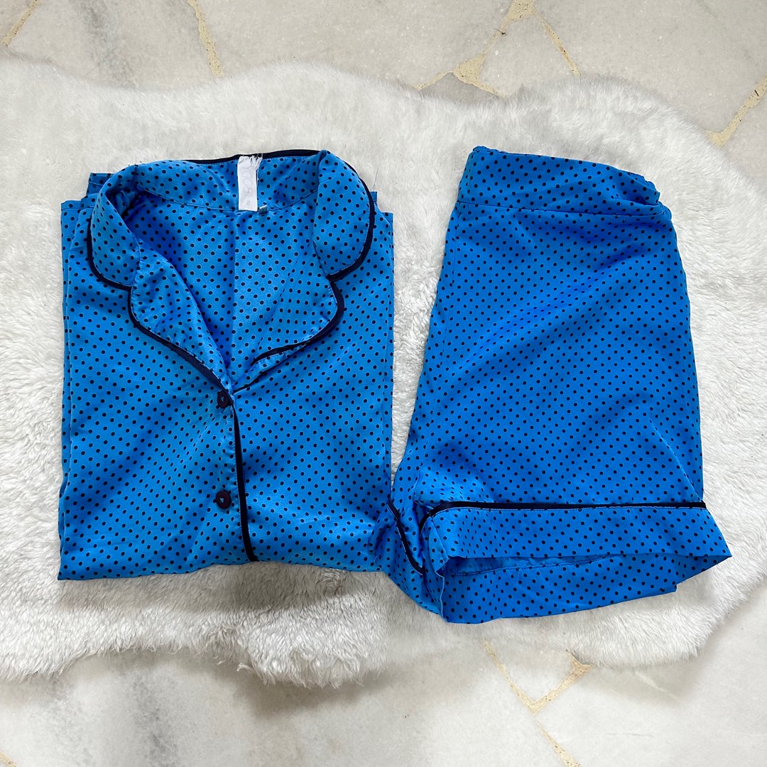 Cotton On Body Silk Pajama Set Women s Fashion New Undergarments