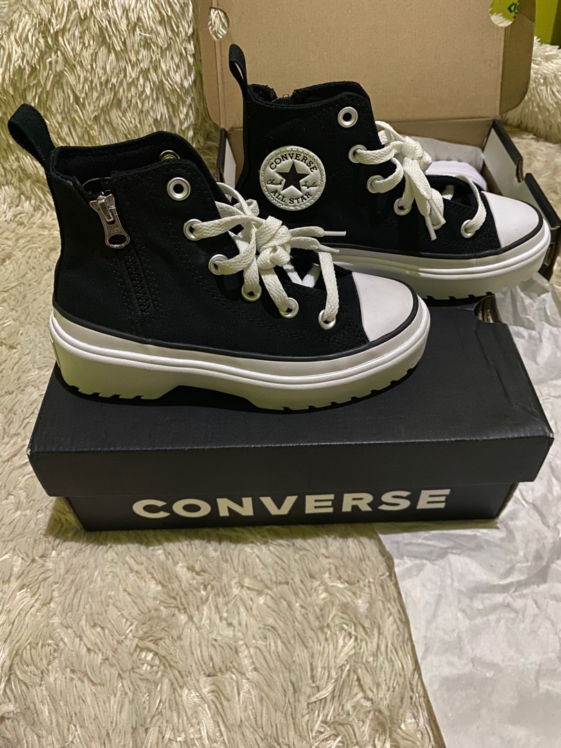 Kids lugged converse clearance