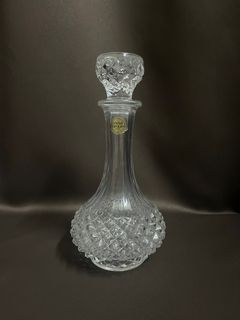 Decanter and glasses-cristal de’arques from longchamp collection