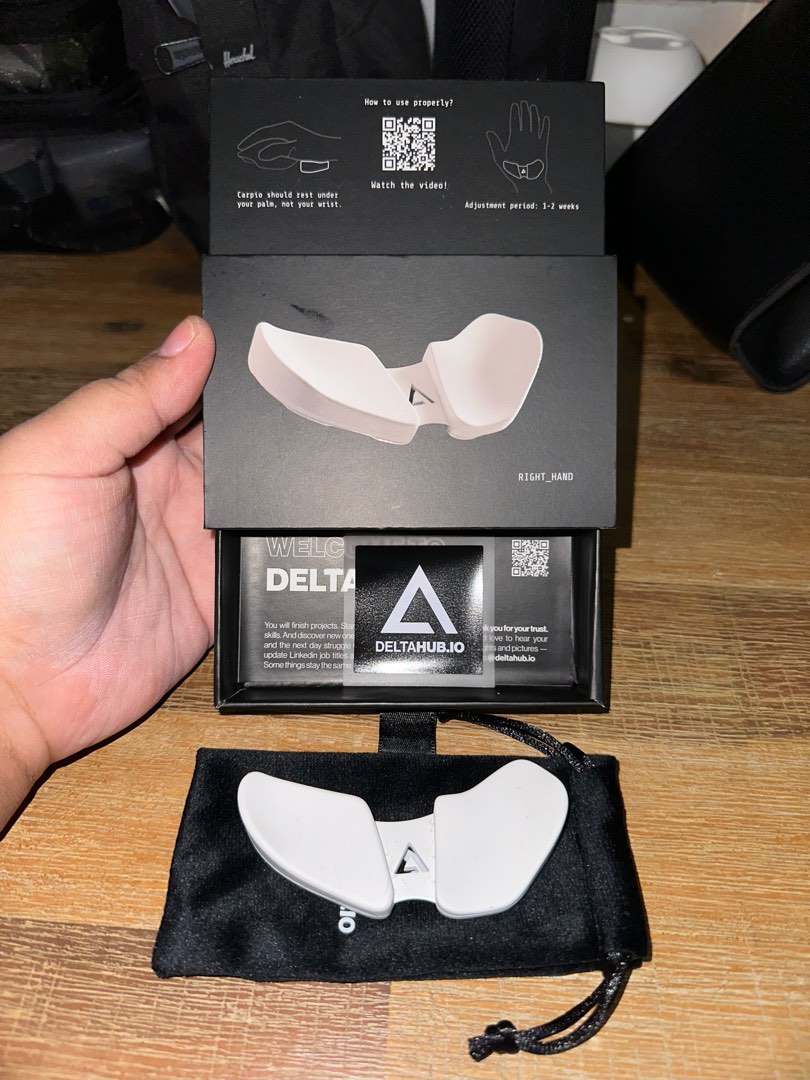 Deltahub Carpio 2.0 Ergonomic wrist rest, Computers & Tech, Parts