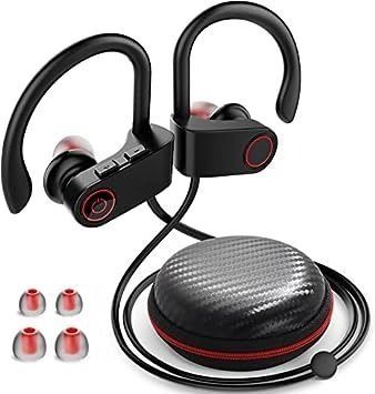Wireless Earbuds, 2023 New Ultralight Sport Bluetooth 5.3 Headphones In Ear  with LED Display, Built-in Mic Earphones, IPX7 Waterproof Wireless