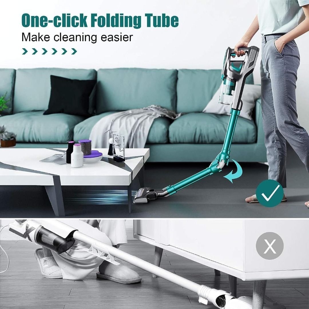 DISCOUNTED! HONITURE H10 Cordless Vacuum Stick Cleaner,250W Powerful