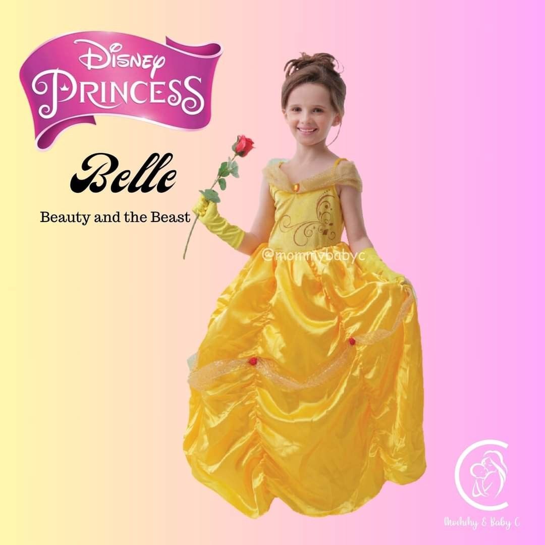 Disney Princess BELLE Ball Gown Costume Girls Gown Halloween, Babies ...