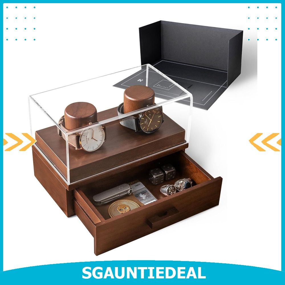 Mens watch store display case