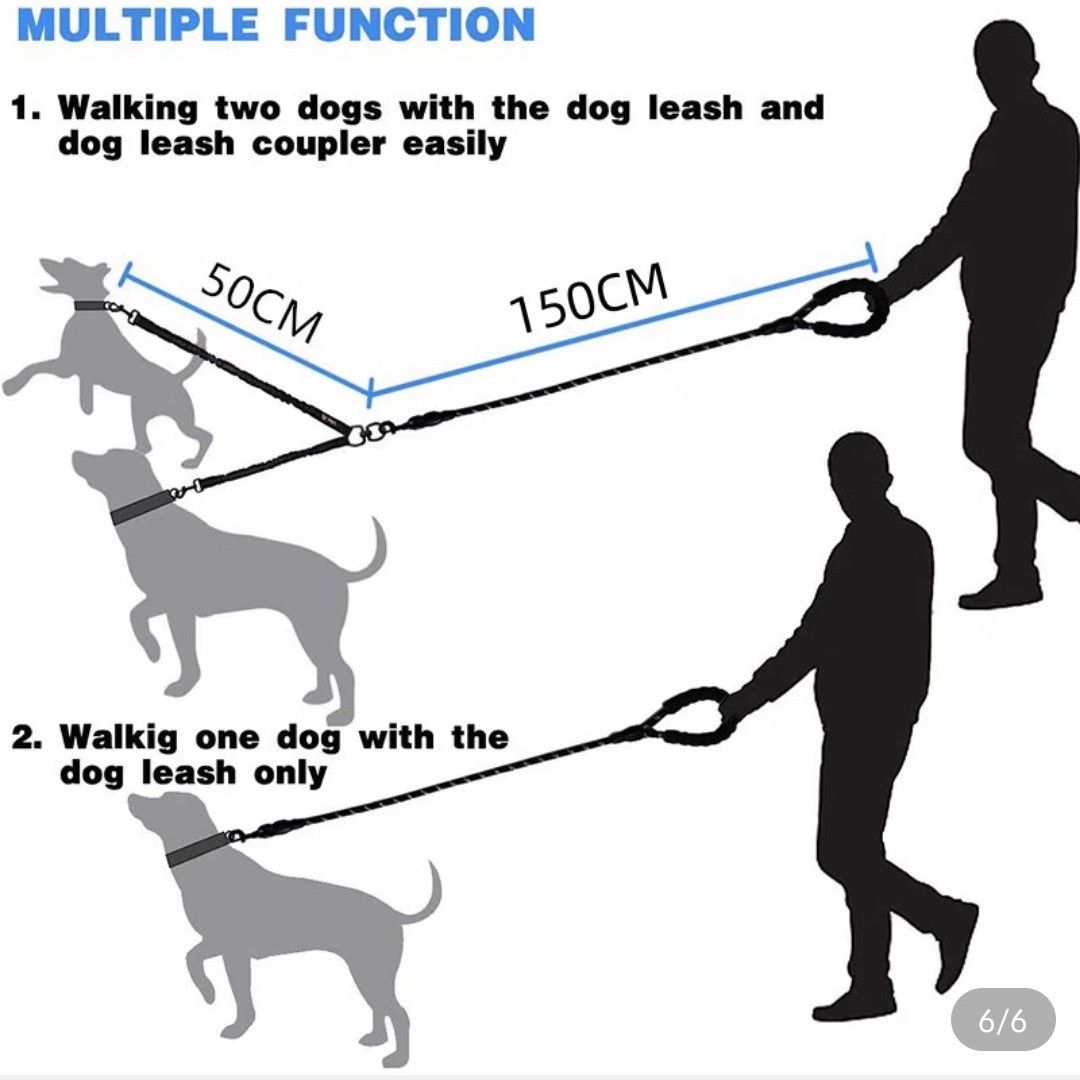 Dual dog walker Pet Supplies Homes Other Pet Accessories on