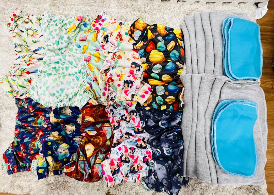 Ecobum Side snap Cloth Diaper, Babies & Kids, Bathing & Changing