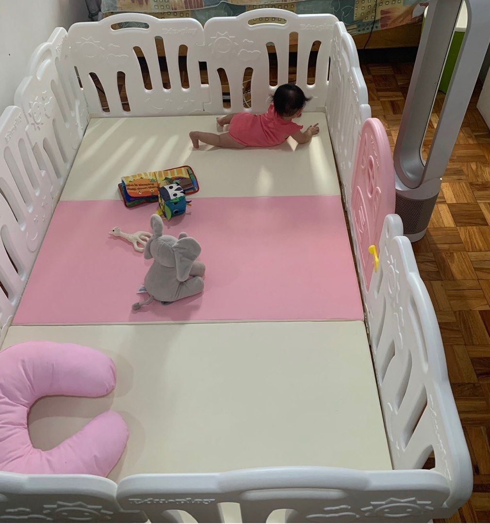 Eduplay Playpen 10pcs (Category: Cots & Cribs) located in Makati City. Submitted by declutter_bgc (Listing ID 1257357135, Image 1). Description: Playpen like new. Sf care of buyer Pick up in BGC.