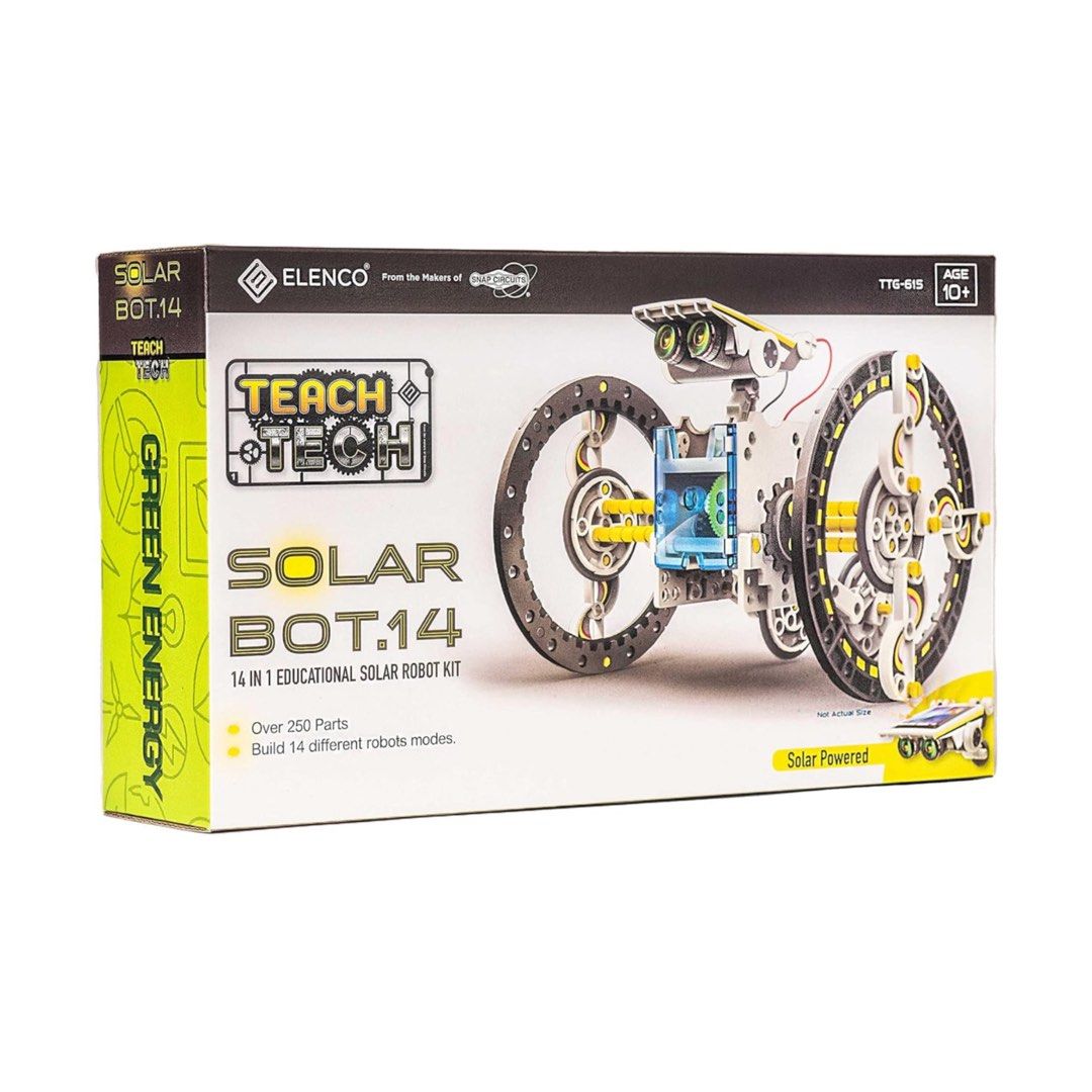 Elenco Robotic Arm Wire Controlled Kit - STEM Building Toy For Kids 12+, 5 Motor Engineering Project