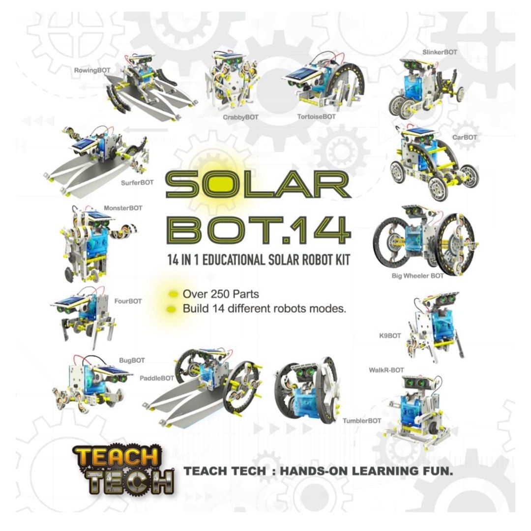Solarbot.14 Solar Robot Kit