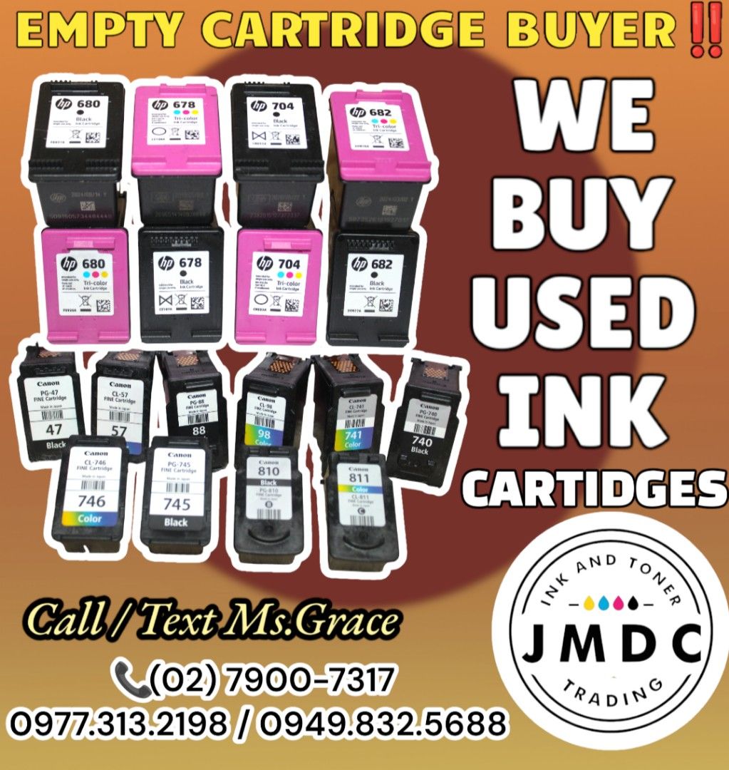 Ink cartridge hot sale buyer