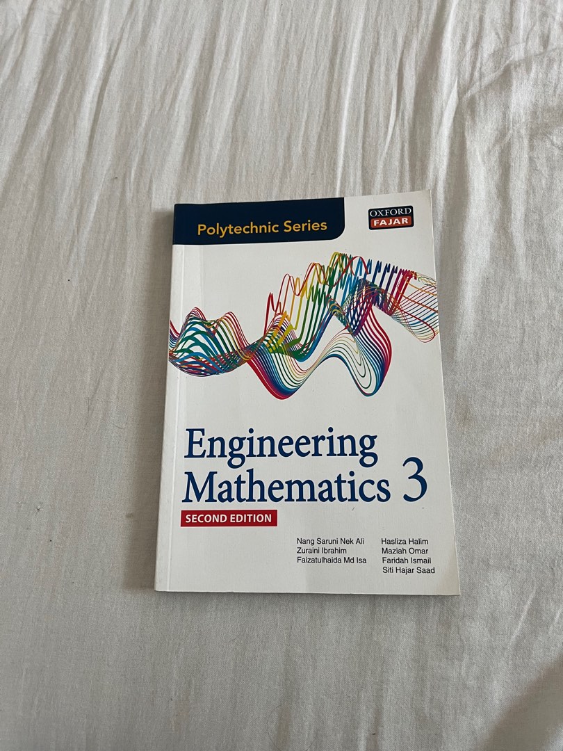 Engineering Mathematics 3 Polytechnic Edition By Oxford Fajar Textbook ...