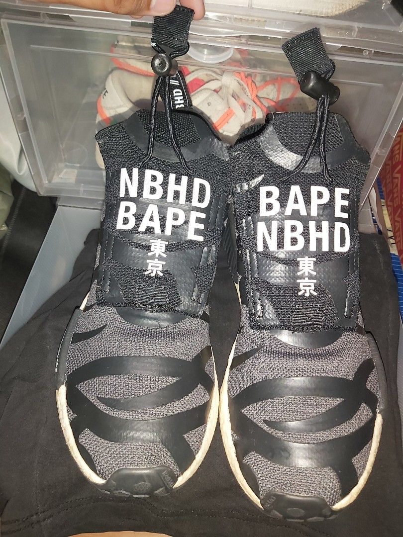 For sale Adidas NBHD Bape NMD Stealth EE9702 free bape short and