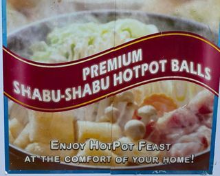 Frozen premium hotpot balls for shabu-shabu