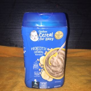 GERBER | Probiotic Oatmeal Banana Cereal for baby (8oz/227g)