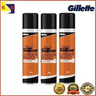 Gillette London bridge shaving foam