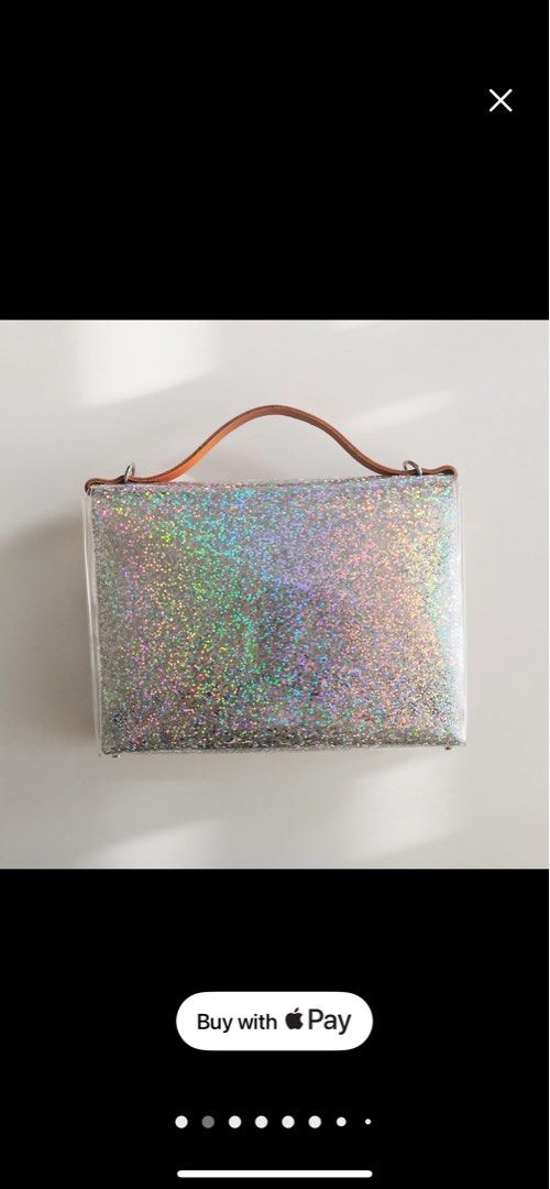 Glitter satchel sale