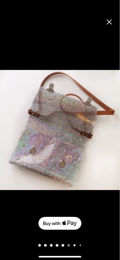 Glitter satchel