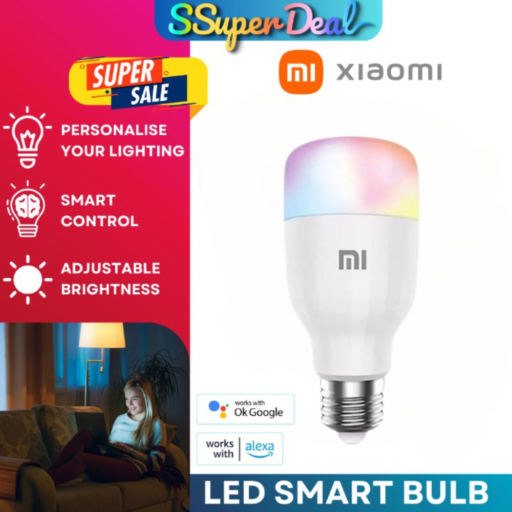Xiaomi mi led smart bulb alexa shop