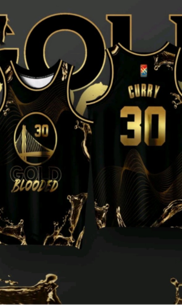 Nike Men's 2022-23 City Edition Golden State Warriors Stephen Curry #30  Black Cotton T-Shirt