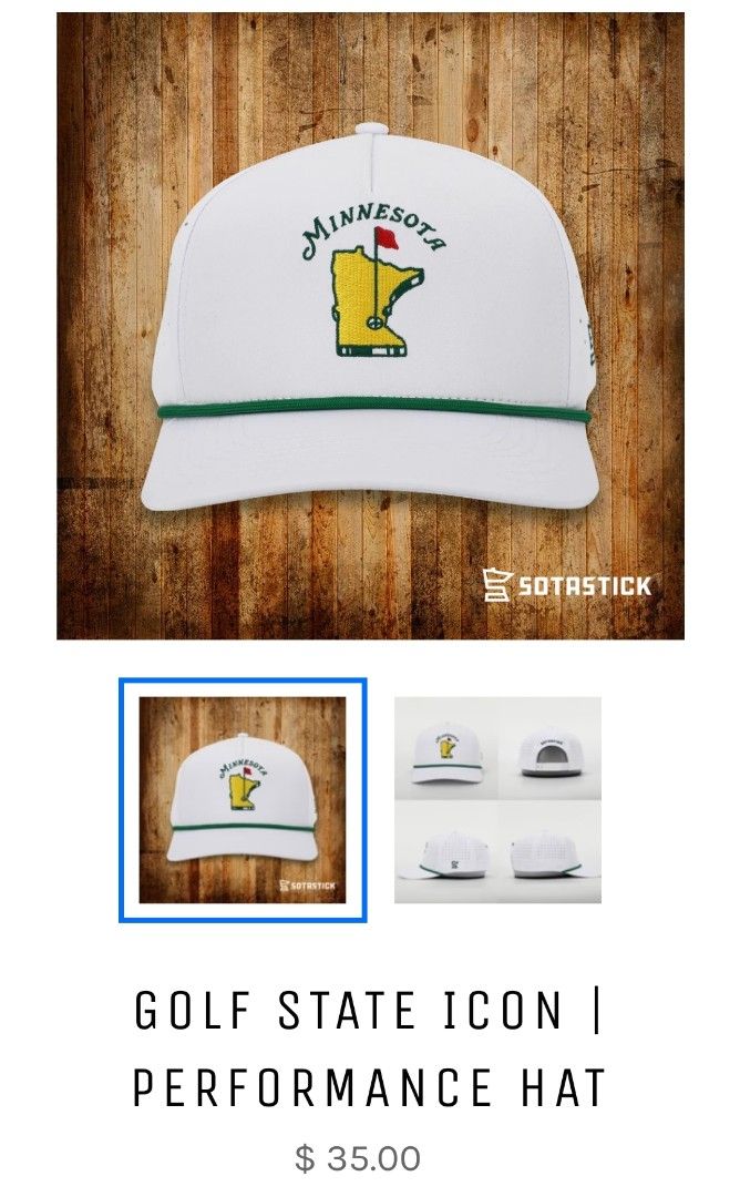 Golf Cap by Sotastick, Men's Fashion, Watches & Accessories, Caps & Hats on  Carousell