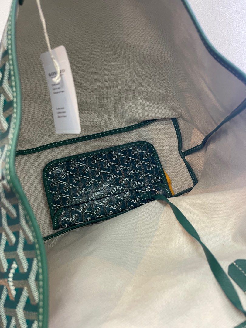 Goyard Green Saint Louis PM Tote Bag – MILNY PARLON