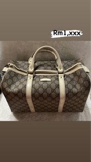 Gucci Vintage Boston 35mm, Luxury, Bags & Wallets on Carousell