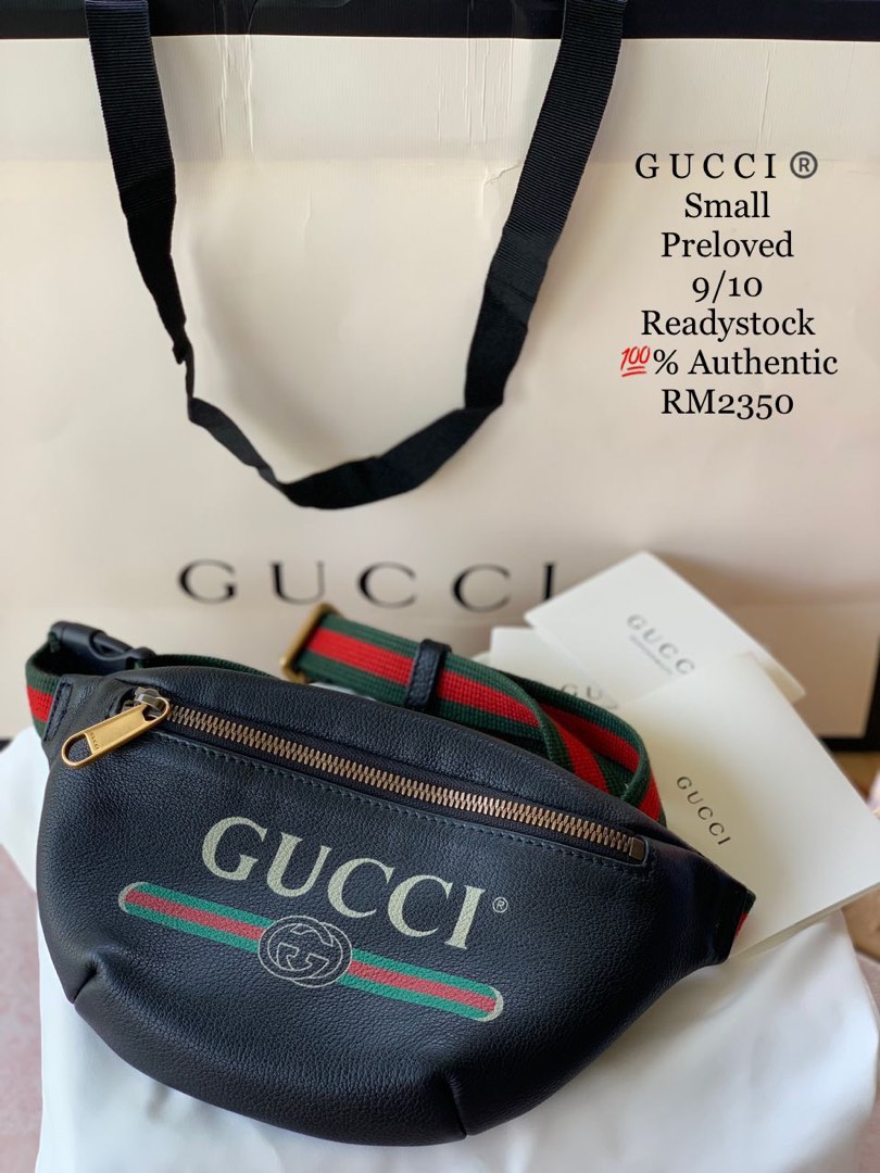 Gucci fanny pack authentic new arrivals