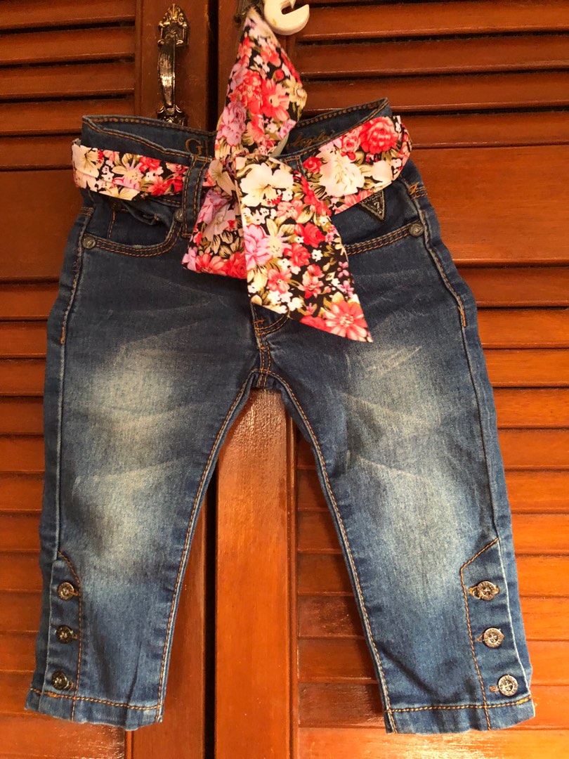 Guess discount embroidered jeans